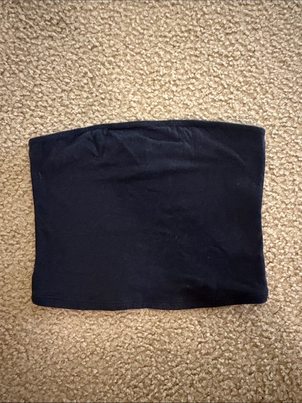 Hollister Black Strapless Tube Skirt